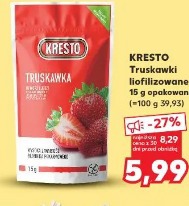 Kresto Truskawki liofilizowane