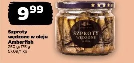Szproty wędzone w oleju AmberFish