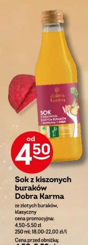 Sok z kiszonych buraków Dobra Karma ze złotych buraków, klasyczny