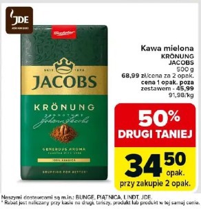 Kawa mielona KRÖNUNG JACOBS