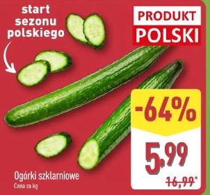 Ogórki szklarniowe