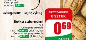 Bułka z ziarnami