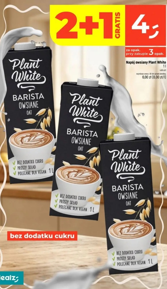 Napój owsiany Plant White