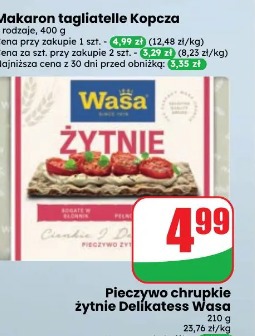 Pieczywo chrupkie żytnie Delikatess Wasa