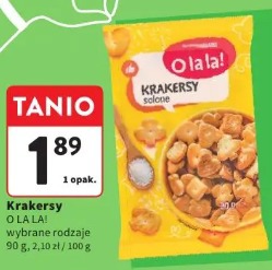 Krakersy O LA LA!