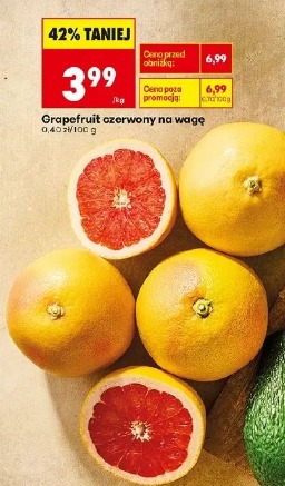 Grapefruit czerwony