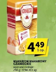 Makaron Makarony Czanieckie