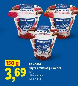 Bakoma Skyr z czekoladą E.Wedel