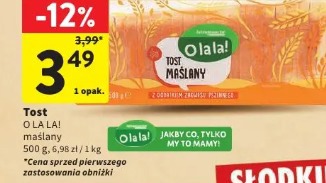 Tost maślany O LA LA!