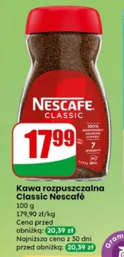 Kawa rozpuszczalna Classic Nescafé