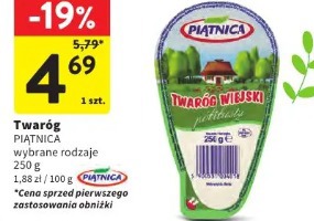 Twaróg PIĄTNICA wybrane rodzaje