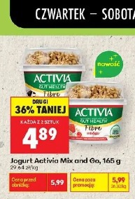 Jogurt Activia Mix and Go