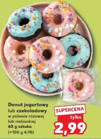 Donut jogurtowy lub czekoladowy