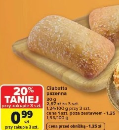 Ciabatta pszenna