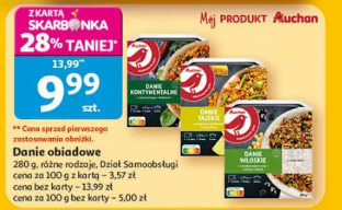 Danie obiadowe Auchan
