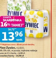 Piwo Żywiec 0.0%