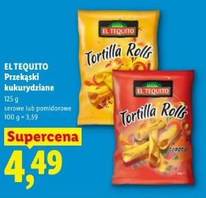 El Tequito przekąski kukurydziane