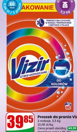 Proszek do prania Vizir