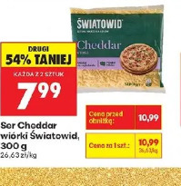 Ser Cheddar wiórki Światowid