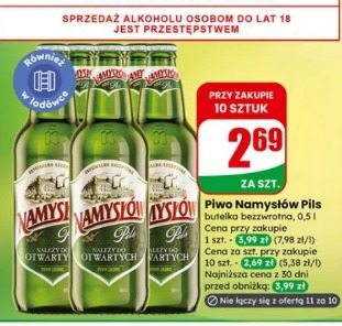 Piwo Namysłów Pils