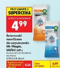 Ściereczki nawilżane do czyszczenia Mr Magic