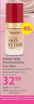 Pierre René Professional Skin Elixir podkład do twarzy z SPF30, różne odcienie