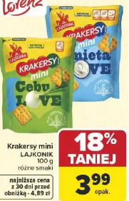 Krakersy mini LAJKONIK