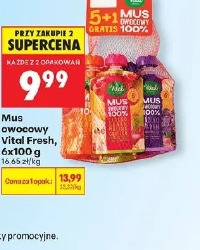 Mus owocowy Vital Fresh