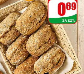 Bułka z ziarnami