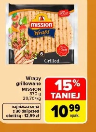 Wrapy grillowane MISSION