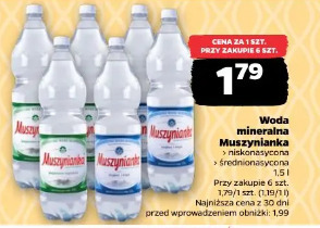 Woda mineralna Muszynianka