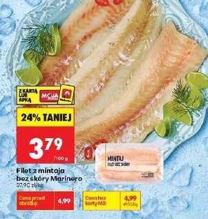 Filet z mintaja bez skóry Marinero