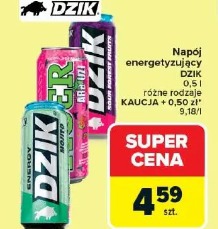 Dzik napój energetyzujący