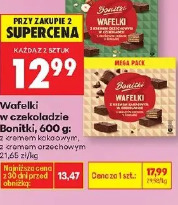 Wafelki w czekoladzie Bonitki
