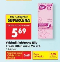 Wkładki ochronne Elly Fresh Ultra mini, 24 szt.
