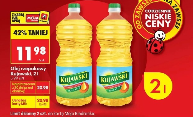 Olej rzepakowy Kujawski