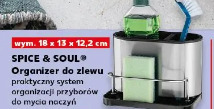 Spice & Soul Organizer do zlewu