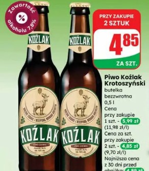 Piwo Koźlak Krotoszyński