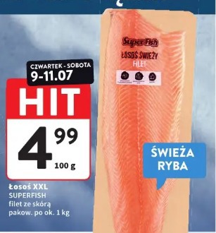 Łosoś XXL Superfish filet ze skórą