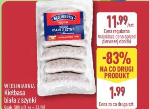 Kiełbasa biała z szynki