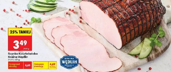 Szynka Kasztelańska Kraina Wędlin