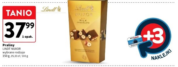 Praliny Lindt Nuxor