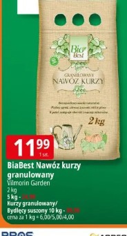 BiaBest Nawóz kurzy granulowany Vilmorin Garden