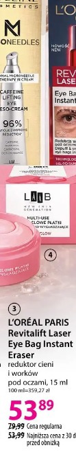 L'ORÉAL PARIS Revitalift Laser Eye Bag Instant Eraser reduktor cieni i worków pod oczami