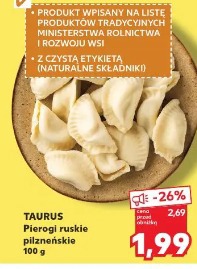 Taurus Pierogi ruskie pilzneńskie