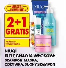 Niuqi pielęgnacja włosów: szampon, maska, odżywka, suchy szampon