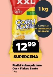 Płatki kukurydziane Corn Flakes Sante