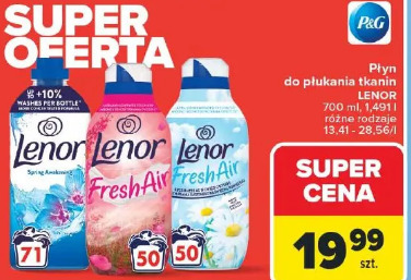 Płyn do płukania tkanin Lenor