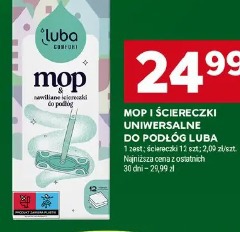 Mop i ściereczki uniwersalne do podłóg Luba