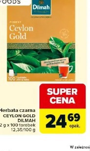 Herbata czarna CEYLON GOLD DILMAH